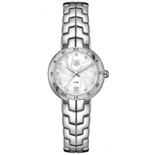 Tag Heuer Link Silver Diamond Dial Ladies Watch WAT1311-BA0956 Tag Heuer Link Silver Diamond Dial Ladies Watch WAT1311-BA0956